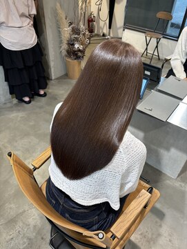 トテ(tote.) 暖色ブラウン＊水素カラー＊こってりブラウン