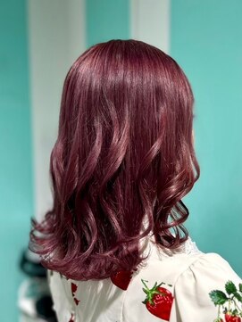 マティーナ ヘアー 池袋(Matina hair) 【チェリーピンクカラー】20代30代40代50代