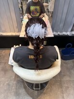 リエラ 新宿(RIERA)&nbsp;編みおろしポニーテール