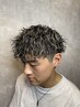 メンズカット＋選べるパーマ＋メッシュ・ハイライト　￥20350