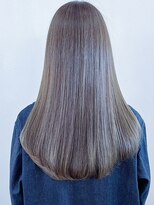 イーストハムアール(EAST HAM r)&nbsp;透明感くすみグレージュ/ナチュラルストレート