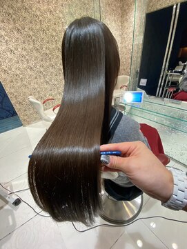 アース 大曽根店(HAIR&MAKE EARTH) 極上艶感！カット+美髪ストレートTOKIOトリートメント