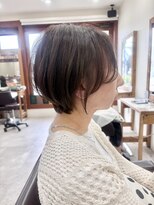 ラポール 南流山店(RAPPOR)&nbsp;丸みショート/大人かわいい/透明感カラー/20代30代40代50代60代