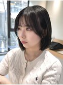 髪質改善＊顔周りくびれヘアカットボブ＊美髪【Zina天神】