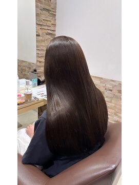 ブレンドバイハピネス(Blend by happiness) 髪質改善トリートメントストレートロングレイヤー20代30代40代