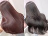 光に透ける、推し髪！ノーブリーチWカラーで垢抜け髪に。