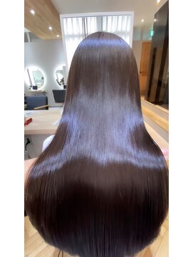 ジーナ 福岡天神(Zina) Lavender Brown × Premium髪質改善トリートメント