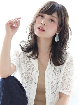 シロフイケブクロ(shirof ikebukuro) 無造作ウェーブ×キャラメルベージュ