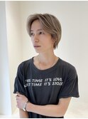 [Neelu_take]メンズハイトーンホワイトベージュ
