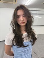 ラヴィズム 松崎店(LUVISM)&nbsp;韓国/顔周りレイヤー/おくれ毛/ベージュ/ダブルカラー/東区/松崎