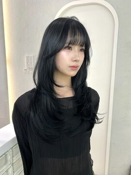 ガガ 心斎橋(GAGA) 小顔◎ミニウルフ/ホワイトグレージュ/髪質改善/ハイトーン