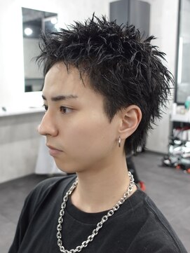ラベル 渋谷(LAVEL) スパイキーショート/メンズパーマ/ピンパーマ/メンズカット