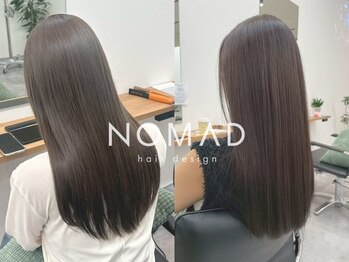 ノマド 印西牧の原千葉ニュータウン(NOMAD)の写真/<髪質改善酸性ストレート導入*>髪質に合わせた薬剤選定で自然な仕上がり*[印西牧の原駅/千葉ニュータウン]