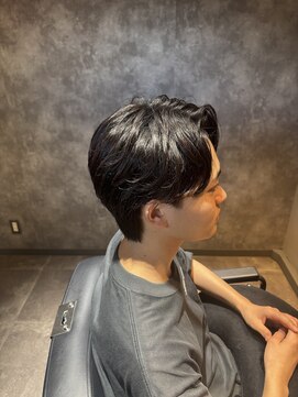 ハイプ 木更津(HYPE) 【ニュアンスパーマ】MEN’S/リバースセンターパート/木更津