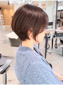 ショートボブダークブラウン/ 20代30代40代東静岡草薙