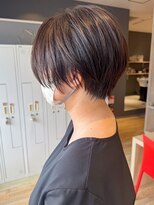 バランス ヘアーアンドアイラッシュ 野田店(balance.)&nbsp;ハンサムショート×アッシュブラウン