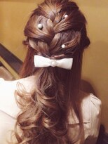 アチーブ 姫路店(Achieve)&nbsp;【Achieve】編み込みハーフ　Stylist　平石