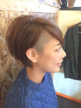 アド ヘア プレイス(adon hair place) かっこいいツーブロック女子☆