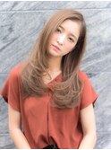 【hair make Marge】上品ワンカールストレート