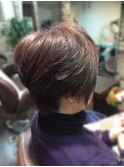 【LILA  HAIR】モーブカラー☆ショートスタイル