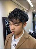 メンズマッシュパーマ