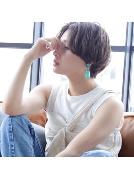 ティーノ(TINO by ganesha) 大人のリラックスショートボブ☆