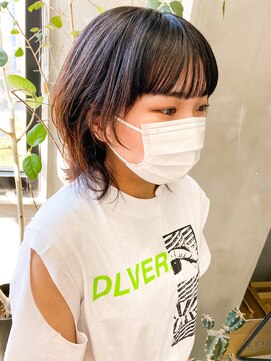 テトヘアー(teto hair) ミディアムウルフ ウルフヘア 軽め レイヤースタイル