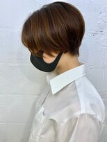 ヒート バイ アンカットラウンジ 渋谷(HEAT by UNCUT&LOUNGE)&nbsp;☆ショートヘア×ブラウン　渋谷