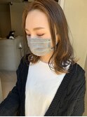 担当西田 フェイスフレーミング インナーカラー
