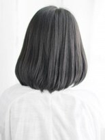 ヘアメイク ナル(hair make nalu)&nbsp;クールなストレートボブスタイル