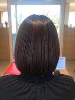 アドラーブル 女池店(adorable) 30代40代★襟足すっきりで大人かわいい☆暗髪×小顔大人ボブ