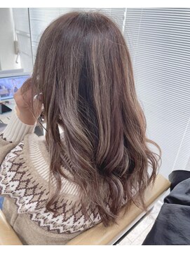 アジールヘア 所沢プロペ通り店(agir hair) ハイライトベージュ10代20代30代レイヤー