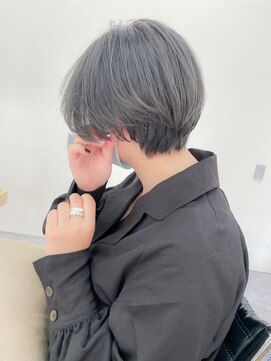 ヴェルダ 池袋店(verda) 【verdaお客様】グレーカラー.ショートスタイル　mizuno