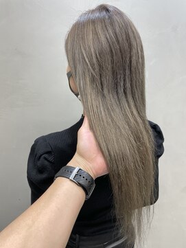 フェリア 松山(Feria) 【Feria松山】ケアカラーカーキグレージュ♪“Sota Tawara”