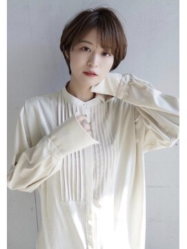 グランアージュ 錦糸町(grandage) 大人可愛いマッシュナチュラル暗髪小顔丸みショートボブ錦糸町