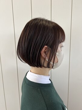 アドラーブル 長岡新保店(adorable) 20代30代40代★スタイリング簡単♪小顔見せ☆丸みショート