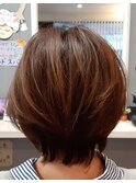 グレイカラー×ショート