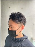 2ブロック×パーマスタイル