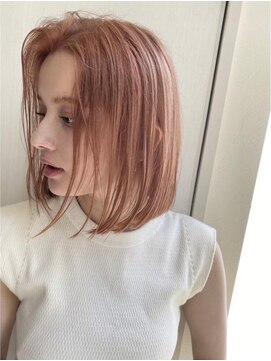 ロンド アンブル 四条烏丸(Lond ambre) 【Lond ambre】中川智帆 ボブ/ハイトーンカラー/ブリーチ