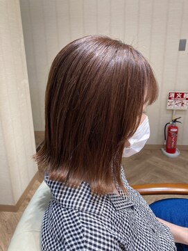 カシータ ヘア リゾート イオンモール熱田店(Casita hair resort) イメチェン×コスメストレート×外ハネ×切りっぱなし×似合わせ