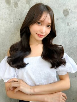 シーシンジュク 新宿南口(Sea shinjuku) 韓国風前髪×レイヤーカット【髪質改善/新宿/レイヤーカット】