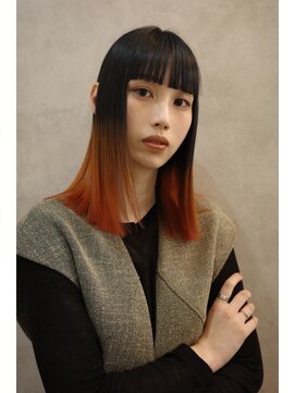 ステイシー(stay she) 毛先グラデーションカラー