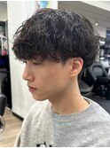 波巻きパーマツイストパーマ波巻きスパイラルパーマメンズパーマ