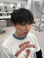 ノイズ キョウト(NOISM Kyoto)&nbsp;縦に落ちる波打ちパーマ