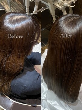 モードケイズ ラ ヴィ ベル(MODE K's la vie belle) 酸性ストレート/髪質改善ioLu/酸熱トリートメント