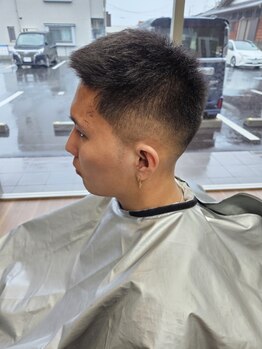 ヘアーバンブス(Hair Bambus)の写真/【総社】メンズパーマ￥7700（カット込）◇忙しい朝のセットが楽になる扱いやすいstyleをご提案◇
