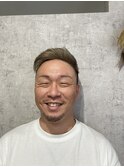 モノトーングレージュ×フェード