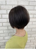 丸みショートボブ