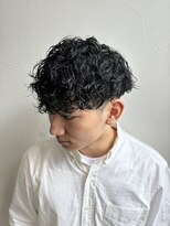 グラフ 立川(Graph.)&nbsp;ツイストスパイラルマッシュツーブロックメンズカット