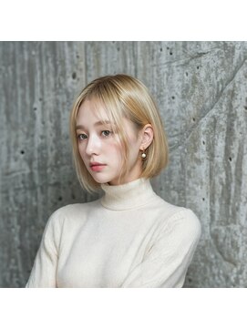 トゥーリ 二日市店(tuuli) 大人女性◆艶レイヤー前髪ピンクベージュ 髪質改善 縮毛矯正